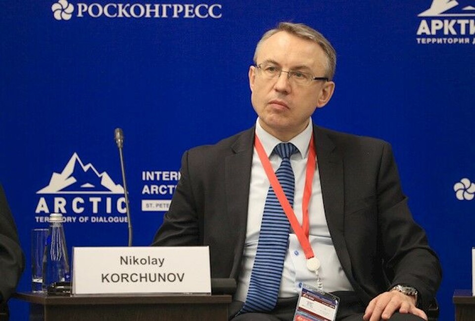 Nikolai Korchunov is Russia’s Ambassador at Large for the Arctic. Photo: Roscongress