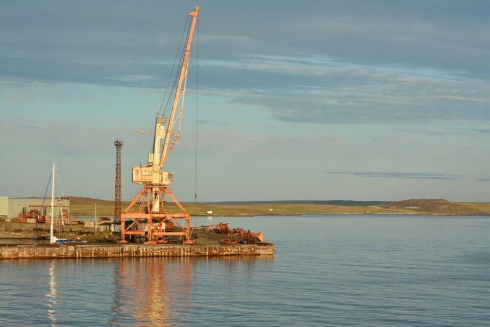 Port of Dikson will get one of the Northern Sea Route’s many search- and rescue stations. Photo: Thomas Nilsen