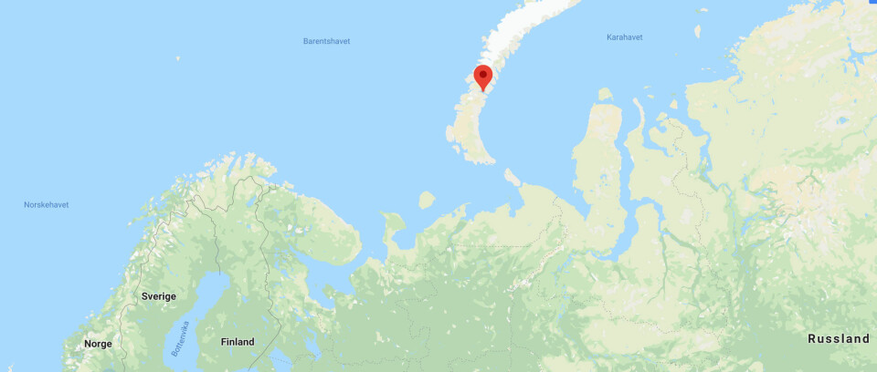 Ruslan Shaveddinov serves in a military post in Chirakina, Novaya Zemlya