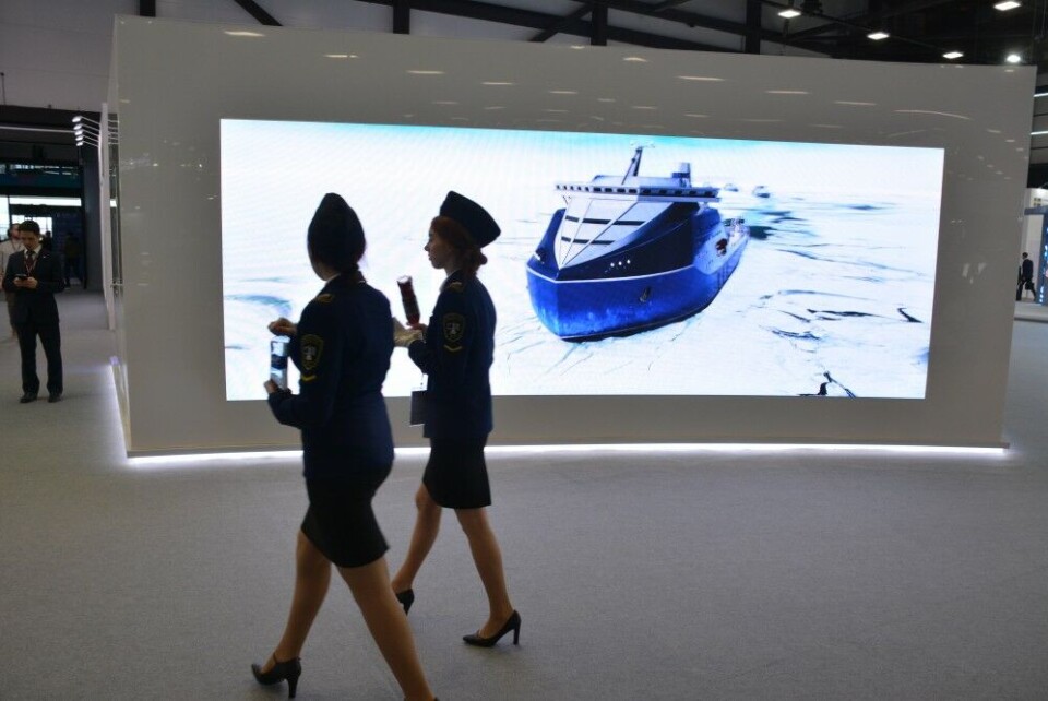 Russia preparing for more breaking of Arctic ice. Photo: Atle Staalesen