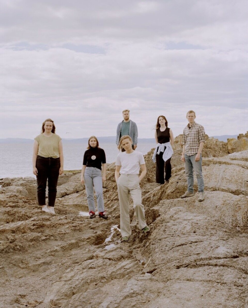 The activists behind the case “People vs Arctic Oil” in the ECHR. Photo: Greenpeace