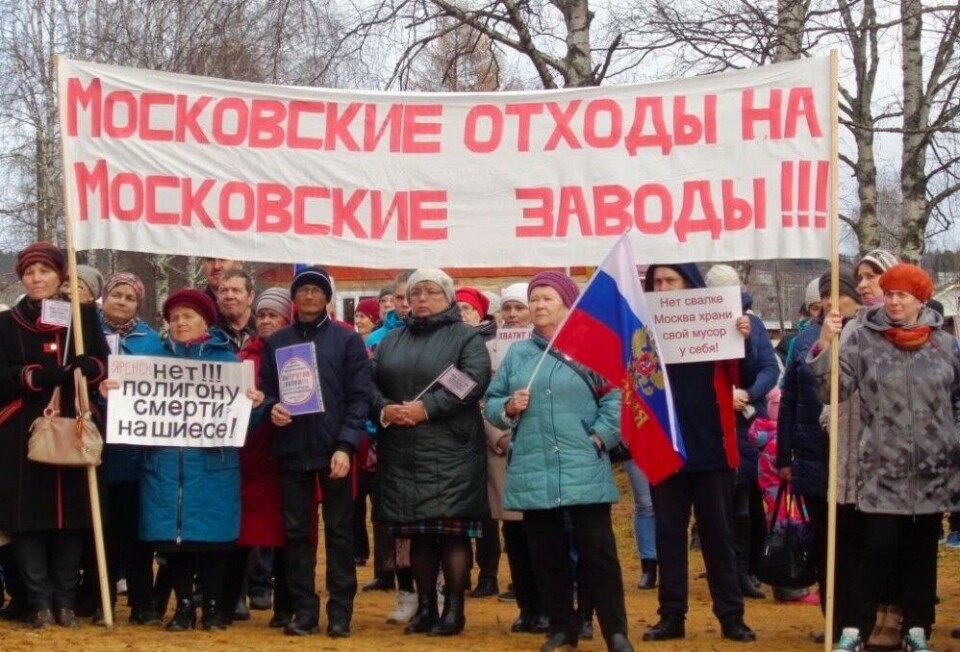 Protesters in Arkhangelsk. Photo: 7x7-journal.ru