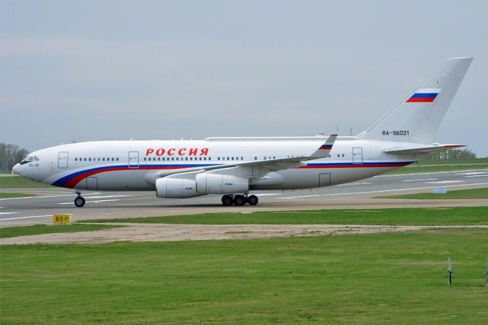 Rossiya Special Flight Squadron has three Ilyuchin Il-96 aircraft used by Russian state officials. Photo: Wikimedia Commons