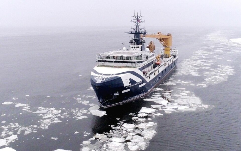 The 'Akademik Aleksandrov' will engage in top secret Arctic missions. Photo: star.ru