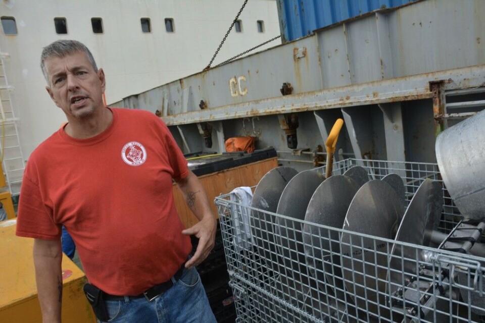 James Dunn has invented and built equipment for climate research. Photo: Atle Staalesen