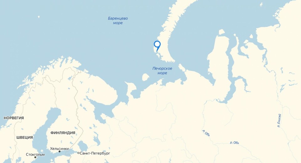 Belushya Guba is the main military settlement on Novaya Zemlya