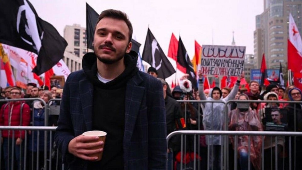 Ruslan Shaveddinov is close associate of Aleksey Navalny and was forcefully sent to Novaya Zemlya as conscript soldier in December 2019. Photo: Navalny.com