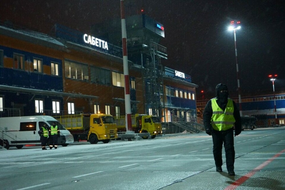 The airport of Sabetta has now been closed for regular flights. Archive photo: Atle Staalesen