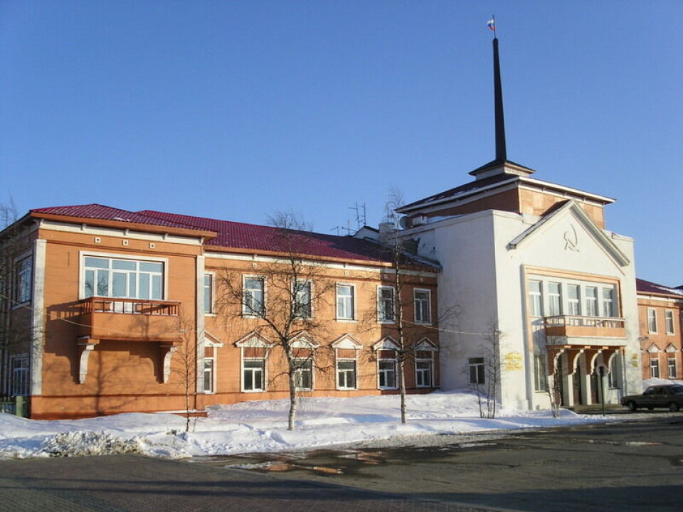 The Administration building for the Nenets Autonomous Okrug in Naryan-Mar. Photo: Thomas Nilsen
