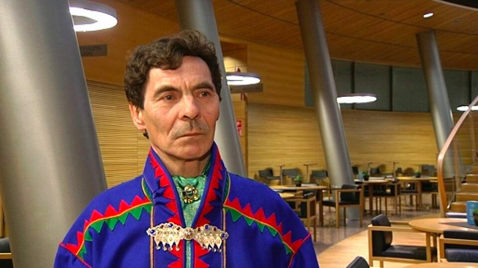 According to Heikki Paltto, the 1st Vice-Chair of the Sámi Parliament, the view of the Sámi has been ignored in the working group. Photo: Yle