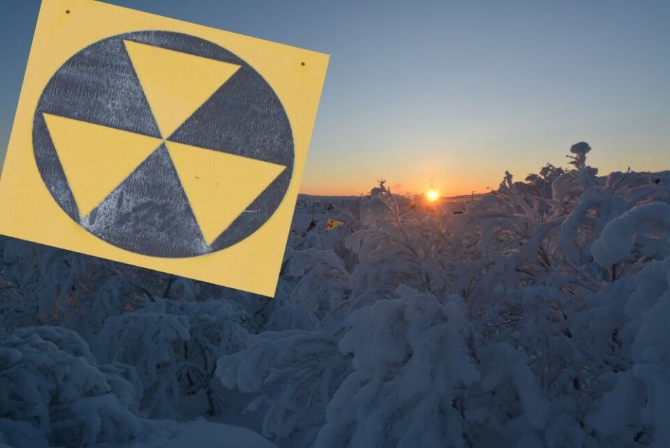 Small amounts of the radioactive Iodine of anthropogenic origin was measured in the Pasvik valley in January. Photos (m): Thomas Nilsen
