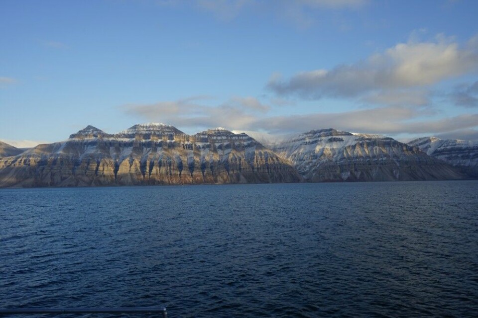 On Spitsbergen’s west coast, Billefjorden is the central fjord of the three branching from the innermost part of the Isfjorden. Photo: Thomas Nilsen