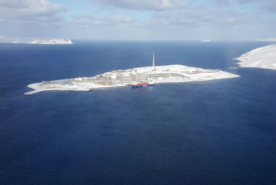 Built on the island of Melkøya on the coast to the Barents Sea, Hammerfest LNG plant is Europe's northernmost.