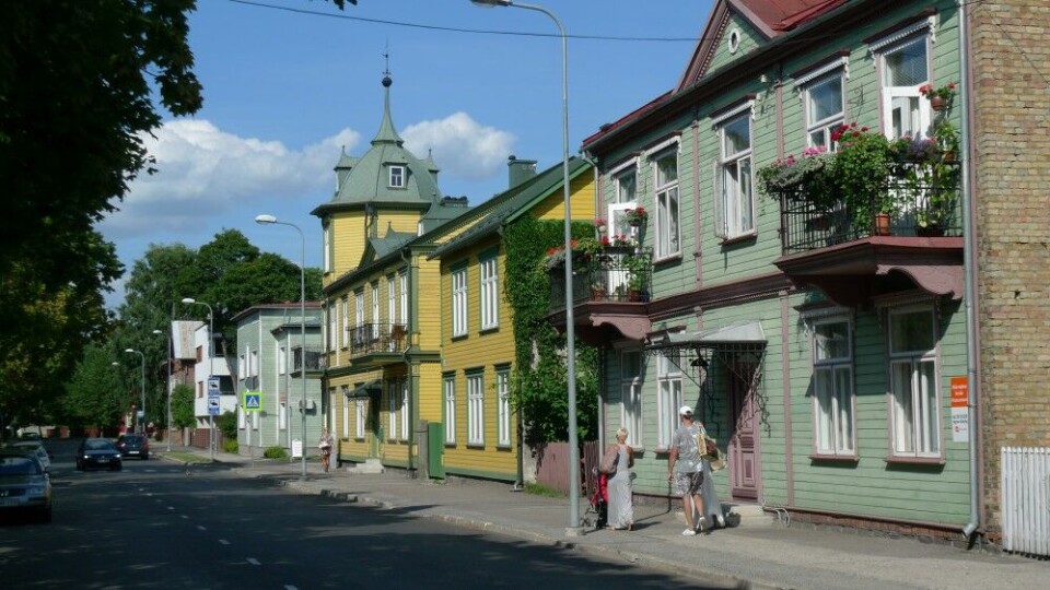 Summer in the city of Pärnu in Estonia. Photo: Thomas Nilsen