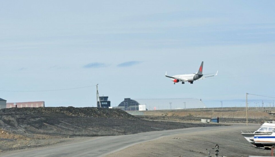 Svalbard Airport, Longyearbyen. Photo: Thomas Nielsen