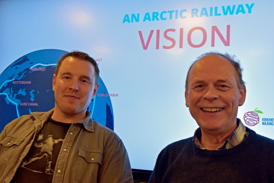 Kenneth Stålsett (left) and Arve Tannvik. Photo: Thomas Nilsen