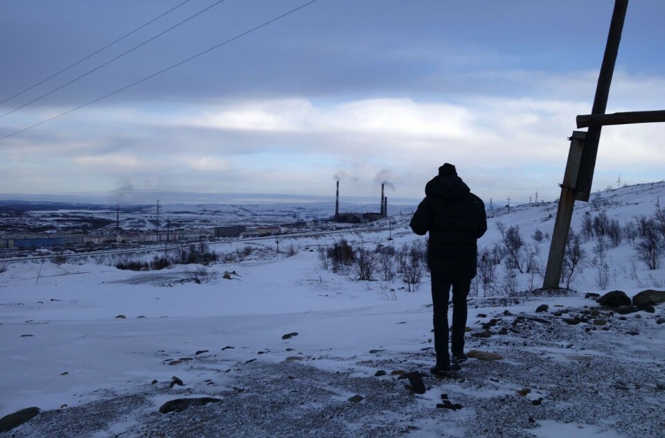 The town of Nikel is located along the border to Norway and Finland. Photo: Atle Staalesen