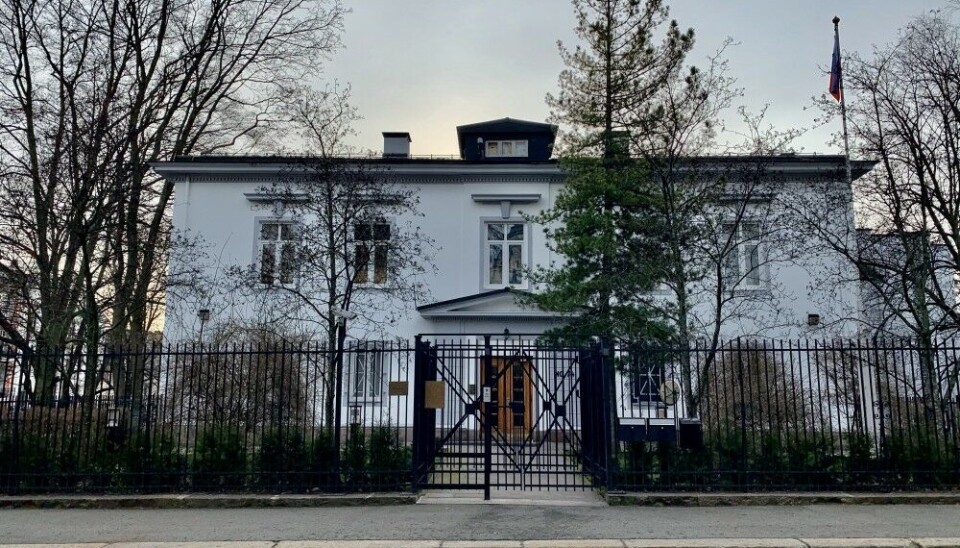 Russia's embassy in Oslo