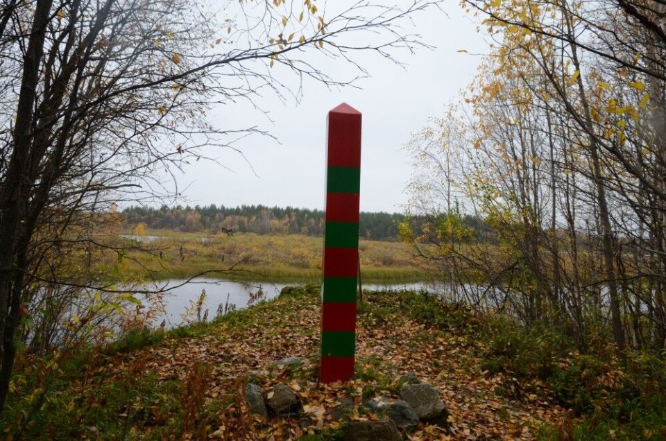 The Russian border to Norway. Photo: Atle Staalesen