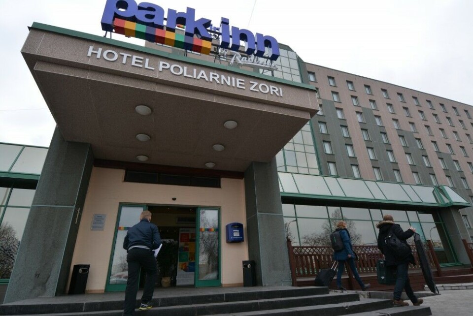 Гостиница Park Inn в Мурманске. Фото: Томас Нильсен