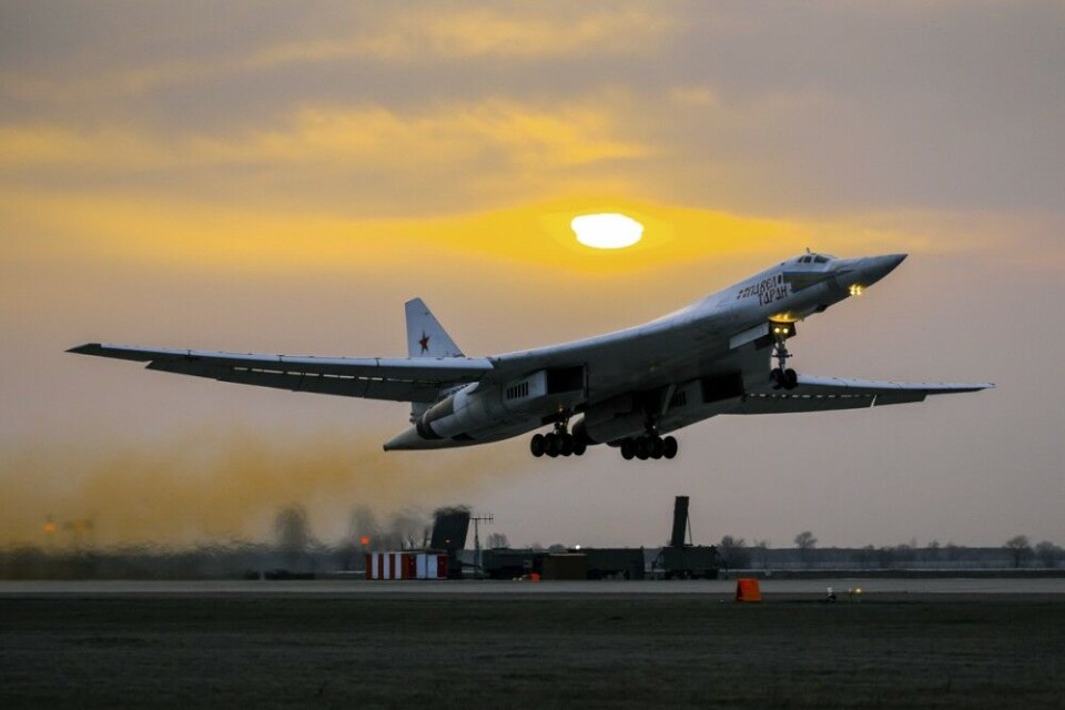 Tu-160 strategic bomber. Photo: Russian Defense Ministry