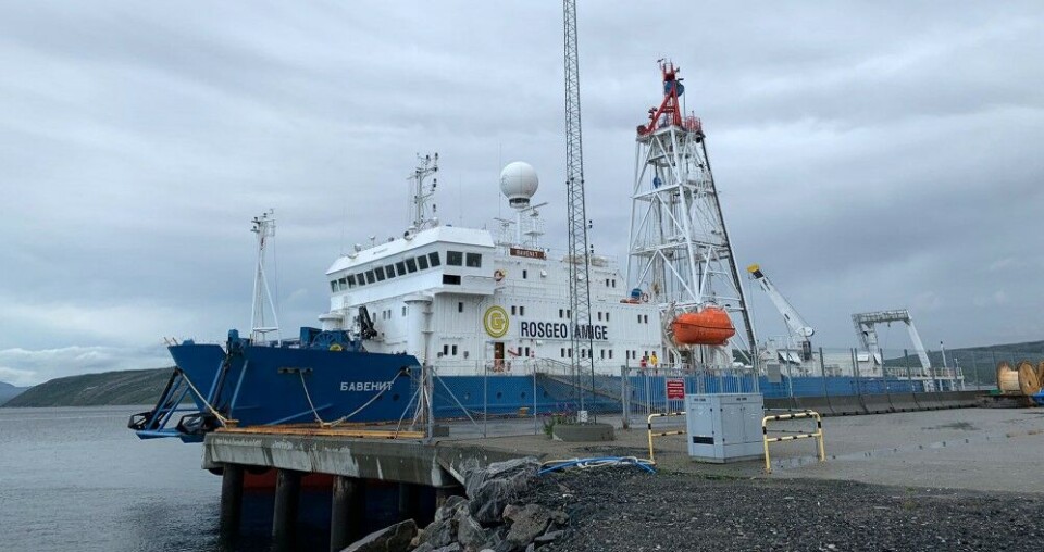 The Bavenit in 2019 made port call in the Norwegian town of Kirkenes. Photo: Atle Staalesen