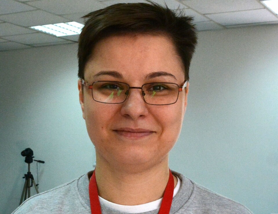 Оппозиционный мурманский политик Виолетта Грудина. Фото: Атле Столесен