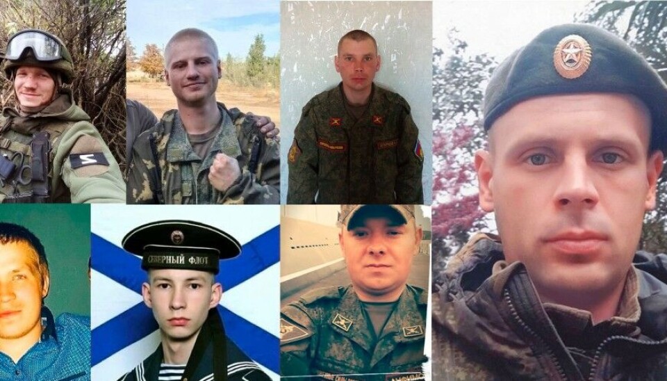 According to School No 3 in Alakurtti, Oleg Gorbatyuk, Sergei Anfimov, Danila Borisov, Sergei Kondratov, Maksim Pashchenko and Aleksei Agarkov have been killed in the war in Ukraine. They are all former graduates from the school. Collage by the Barents Observer based on posts on social media
