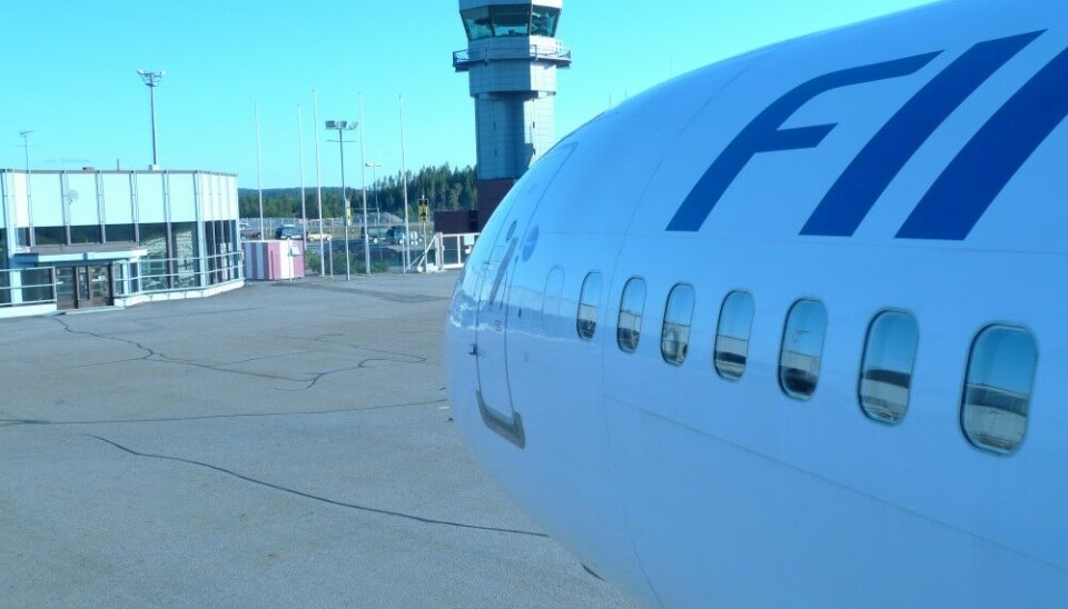 Ivalo is Finland's northernmost airport with daily passenger traffic. Photo: Thomas Nilsen