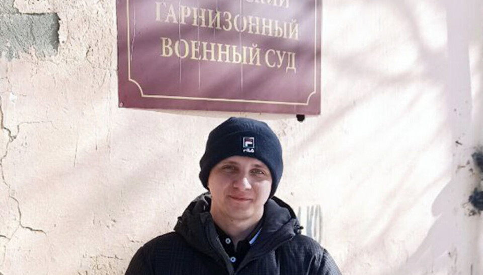 Dmitry Vasilets was sentenced to 2,5 years of jail for his refusal to fight in Ukraine. Photo provided by Vasilets to newspapers Novaya Gazeta and MediaZona
