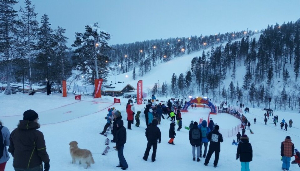 Saariselkä ski resort is only 20 minutes drive from Ivalo airport. Photo: Thomas Nilsen