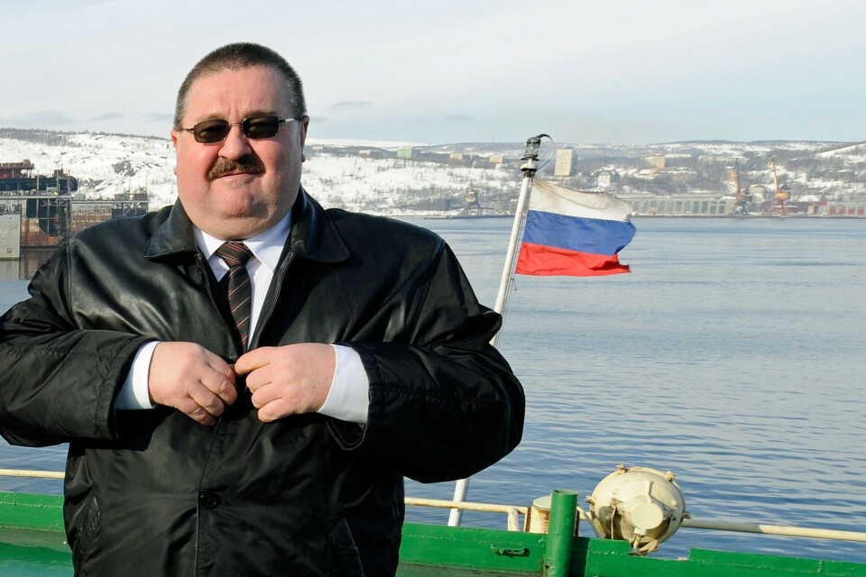 Vyasheslav Ruksha is Director of the Northern Sea Route Directorate. Photo: Thomas Nilsen