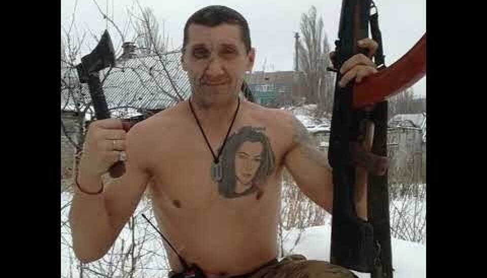 Ivan Sivolodsky chose to go to war instead of standing trial. From before, he had a murder sentence and had fought for the Wagner Group in Ukraine. Photo: Sivolodsky's VK social media page