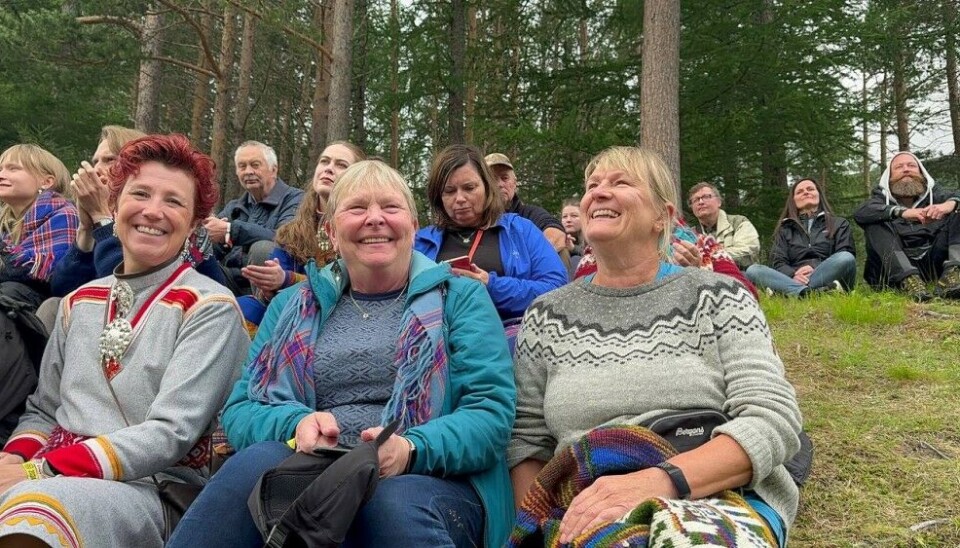 Participants at Riddu Riđđu enjoyed the programme on Thursday. Photo: Olesia Krivtsova