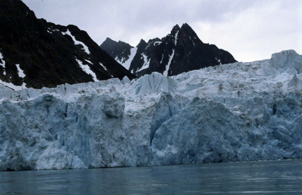 Doomed for melting. The Svalbard ice and glaciers. Photo: Thomas Nilsen