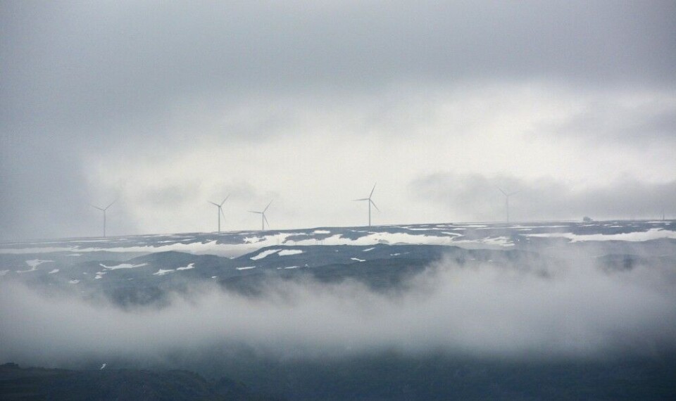 The Raggovidda wind farm is located on the coast of the Barents Sea. Photo: Atle Staalesen