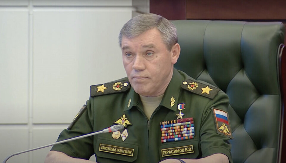 Chief of the General Staff of the Russian army Valery Gerasimov. Photo: Russian Defence Ministry.