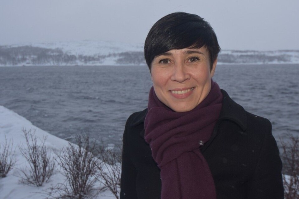 Foreign Minister Ine Eriksen Søreide. Photo: Thomas Nilsen