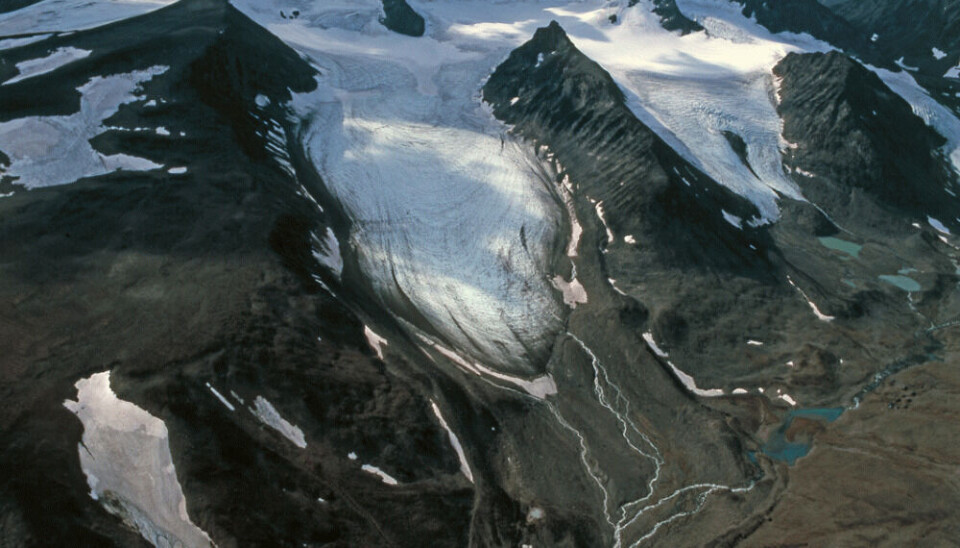Four out of five Swedish glaciers may disappear by 2100