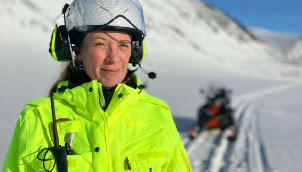 Nina Kirchner is a professor of glaciology at Stockholm University and the supervisor at Tarfala Research Station. Photo: Stockholm University