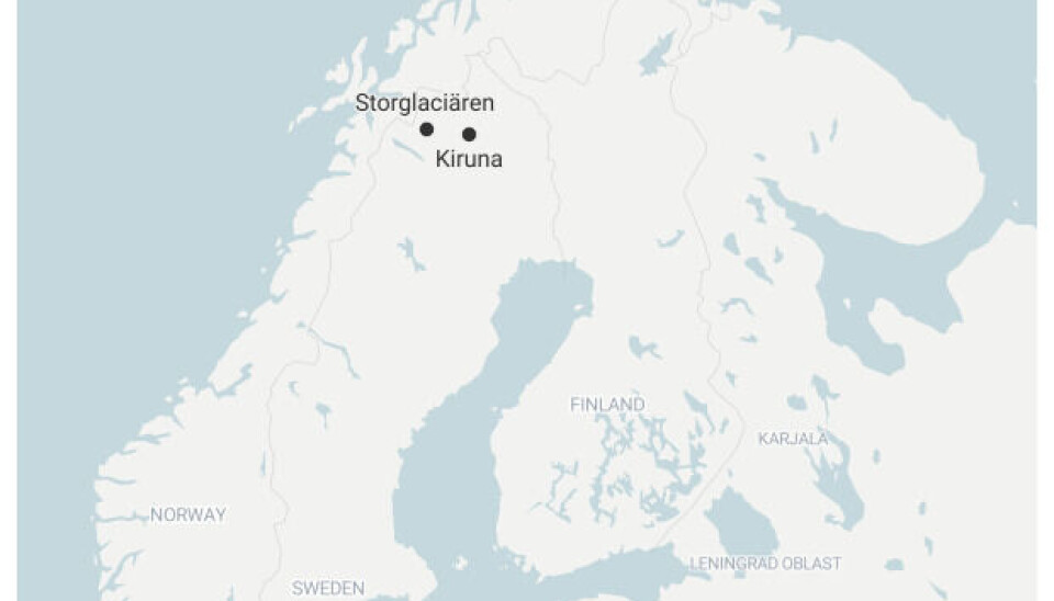 One of the fastest melting glaciers in Norway is Langfjordjøkelen located in Finnmark.