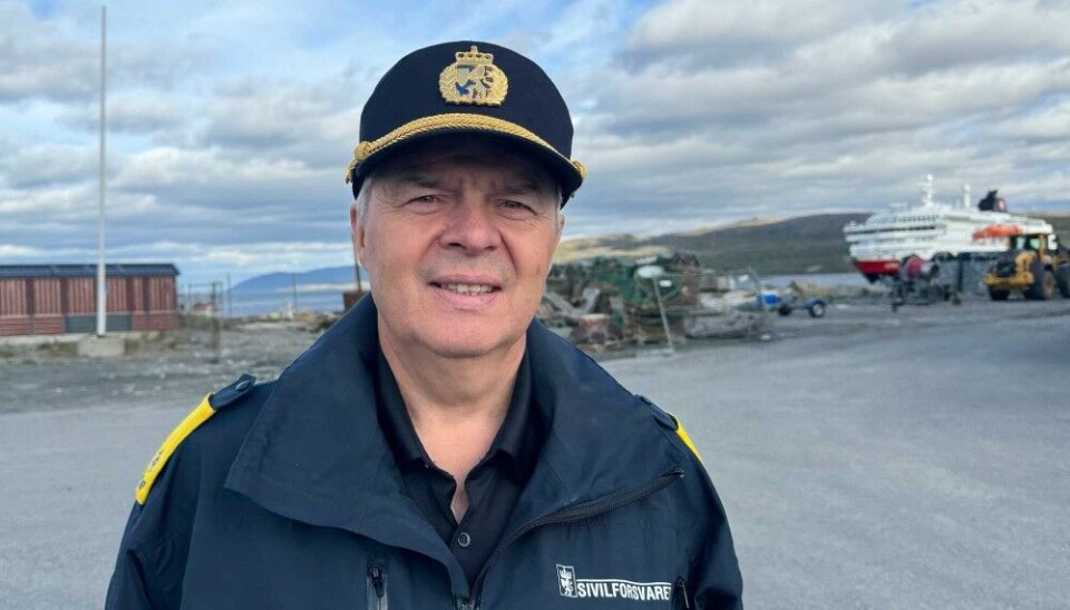 Terje Meyer is Head of the Civil Defence in Kirkenes. Photo: Atle Staalesen