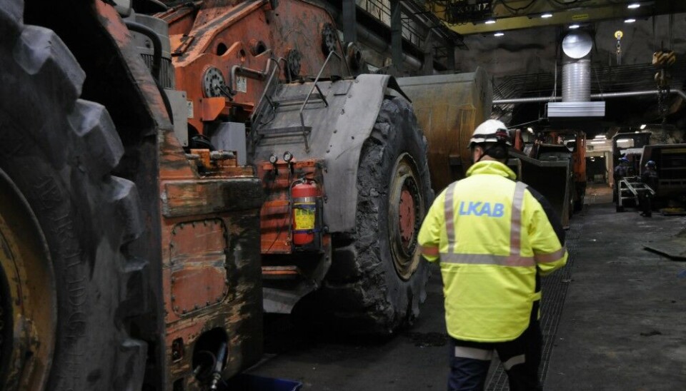 LKAB is expanding mining operations in the area around Kiruna, Northern Sweden. Photo: Thomas Nilsen