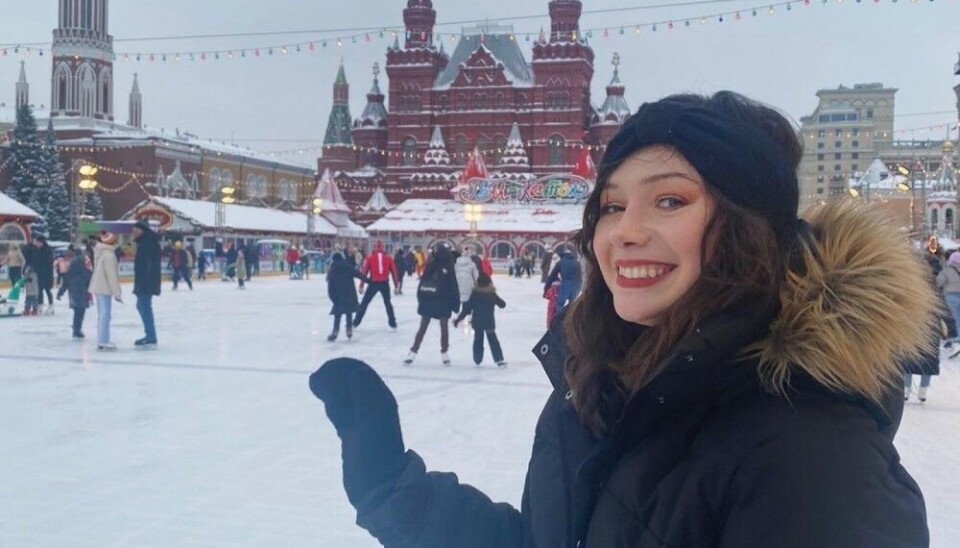 On the Red Square. Photo: personal archive