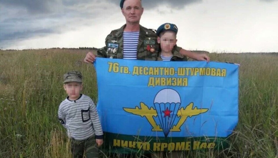 Eduard Pashnin from the Ust-Kulomsky area in the Komi Republic is reported to have been killed in Ukraine on the 30th of July 2023. Here with grandkids in his home village. Photo: Pashnin on social media OK