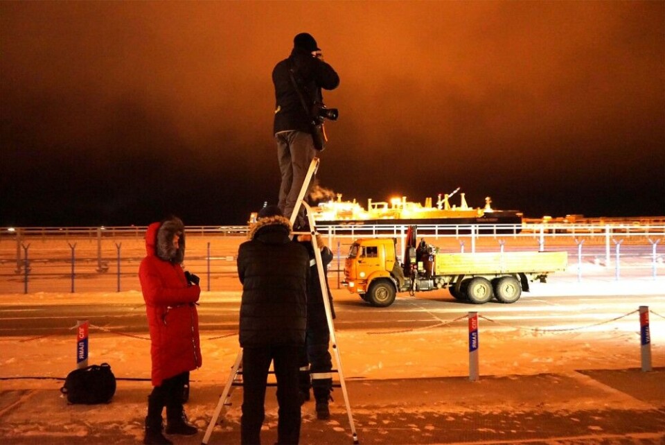 Sabetta is hub for the Yamal LNG project. It is built in cooperation with western partners. Photo: Atle Staalesen