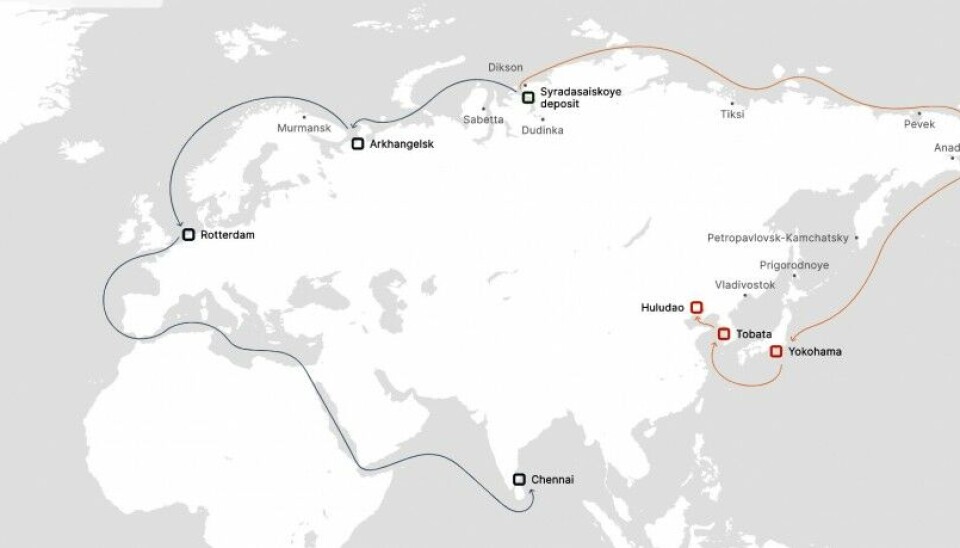 Severnaya Zvezda planned both west- and eastbound exports. Sanctions now hamper plans.