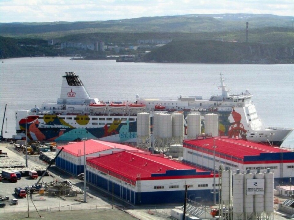 The 'Princess Anastasia' in Belokamenka. Photo: vk.com/belokamenka51