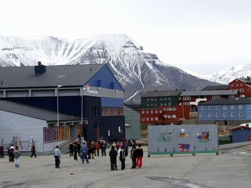 There a less children living in Longyearbyen now than earlier. Photo: Thomas Nilsen