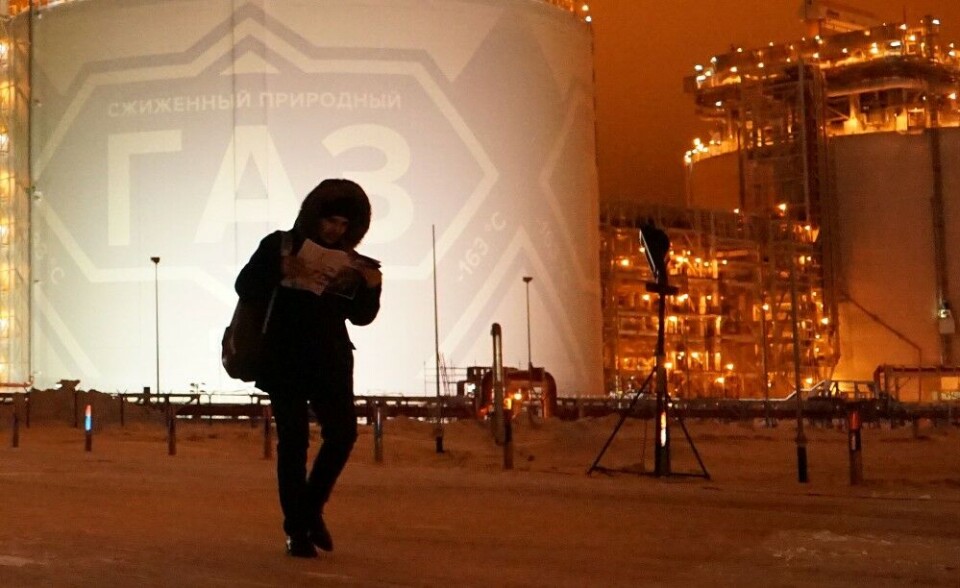Natural gas terminal Sabetta. Photo: Atle Staalesen